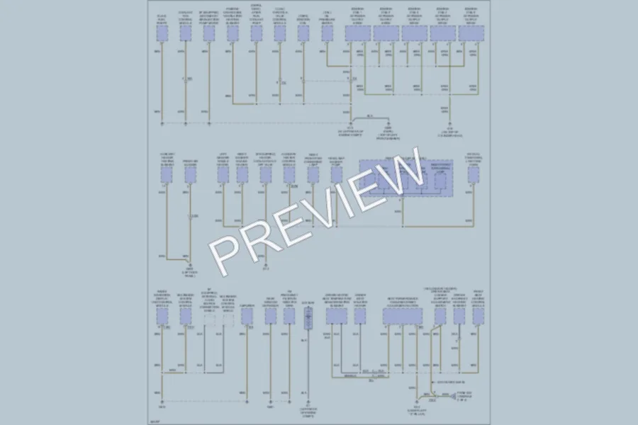 2011 Volkswagen 4D Sedan Ground Distribution wiring diagram preview