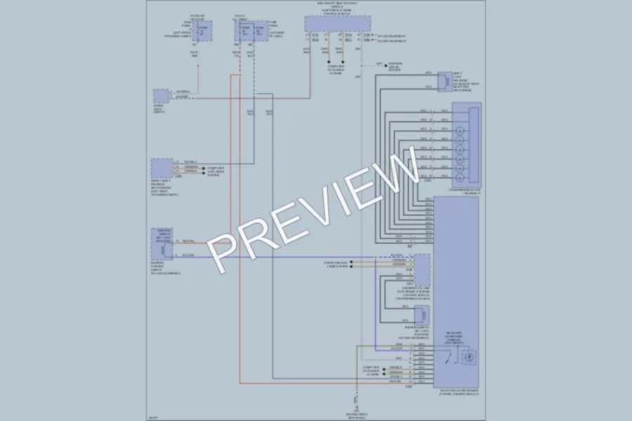 2011 Volkswagen 4D Sedan Shift Interlock wiring diagram preview