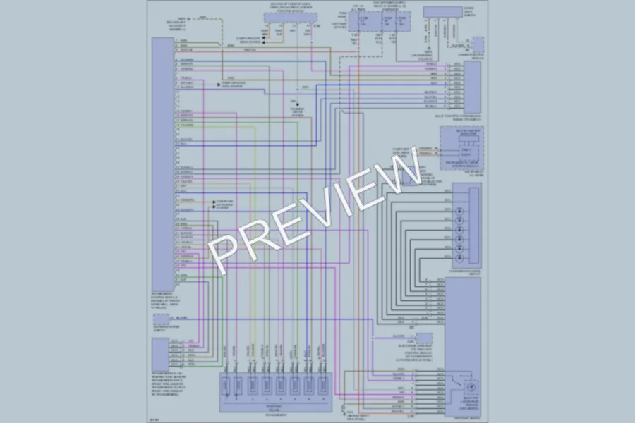 2011 Volkswagen 4D Sedan Transmission wiring diagram preview