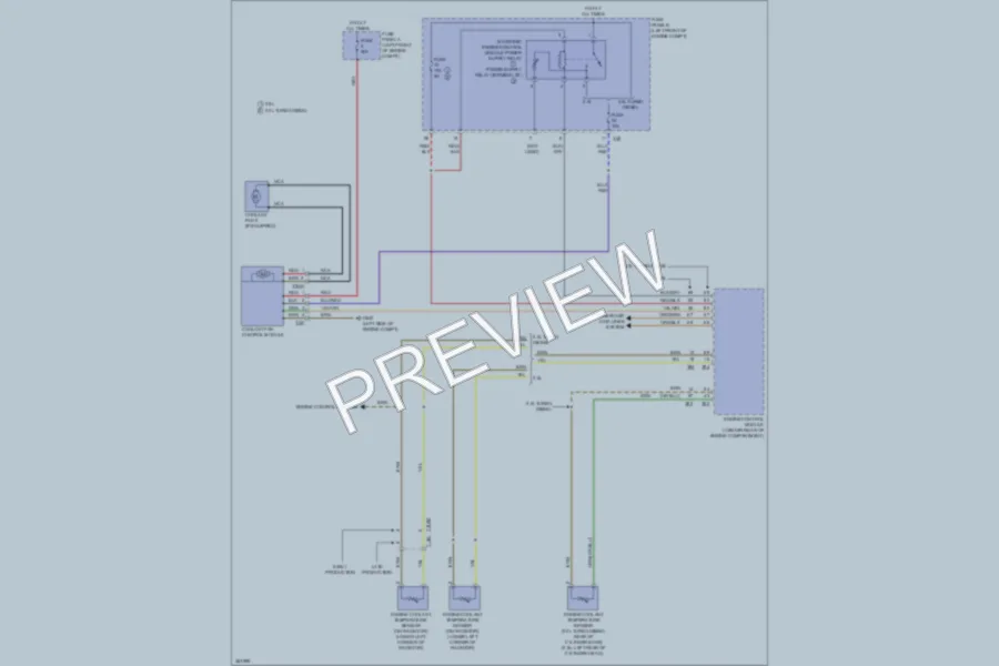 2011 Volkswagen 4D Wagon Cooling Fan wiring diagram preview
