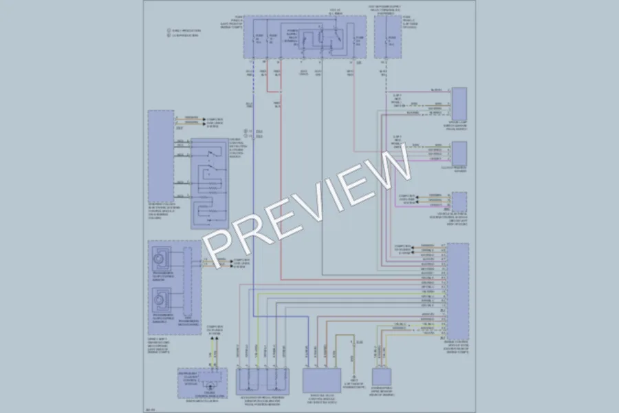 2011 Volkswagen 4D Wagon Cruise Control wiring diagram preview