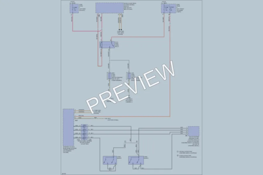 2011 Volkswagen 4D Wagon Horn wiring diagram preview