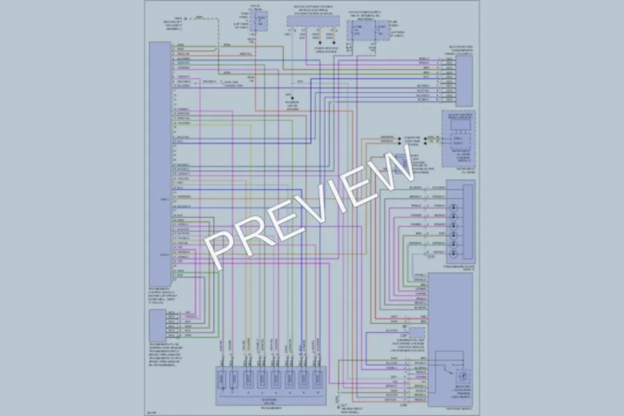 2011 Volkswagen 4D Wagon Transmission wiring diagram preview