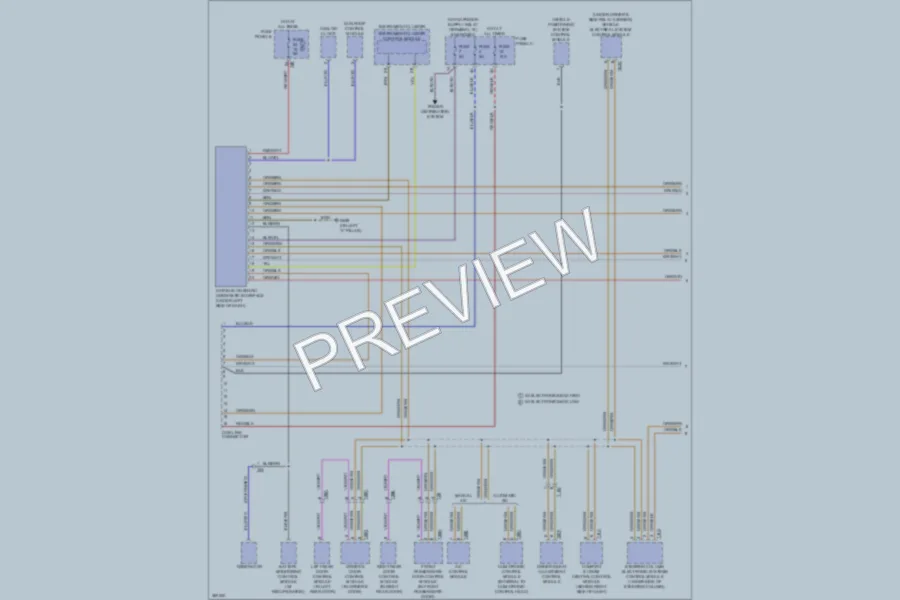 2011 Volkswagen PassatCC Computer Data Lines wiring diagram preview