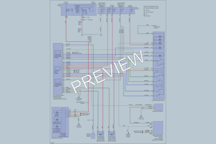 2011 Volkswagen PassatCC Shift Interlock wiring diagram preview