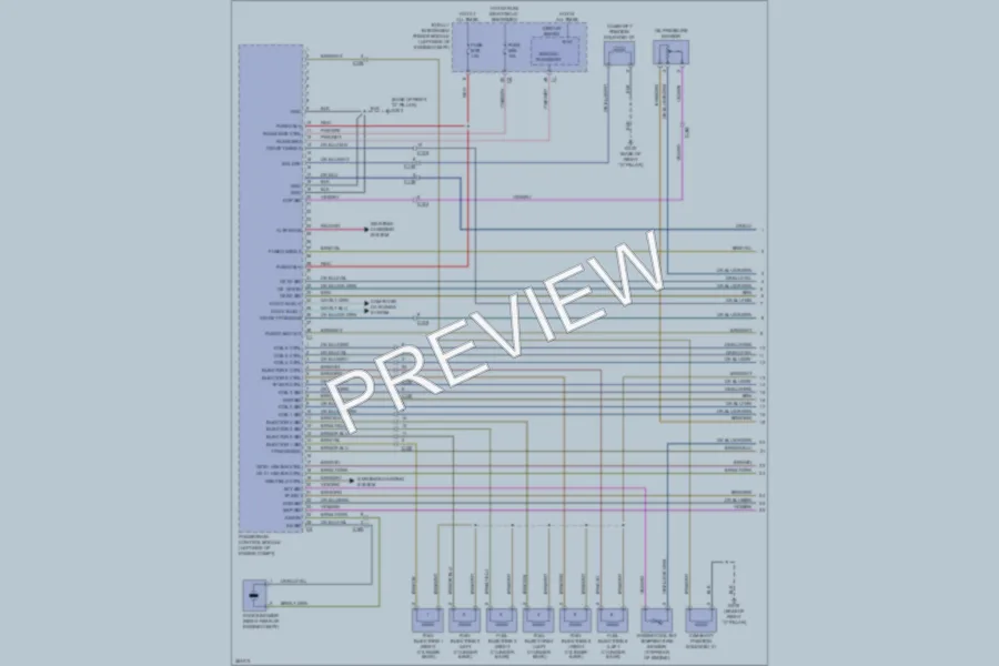 2011 Volkswagen Routan Engine Performance wiring diagram preview