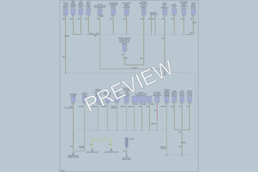 2011 Volkswagen Tiguan Ground Distribution wiring diagram preview