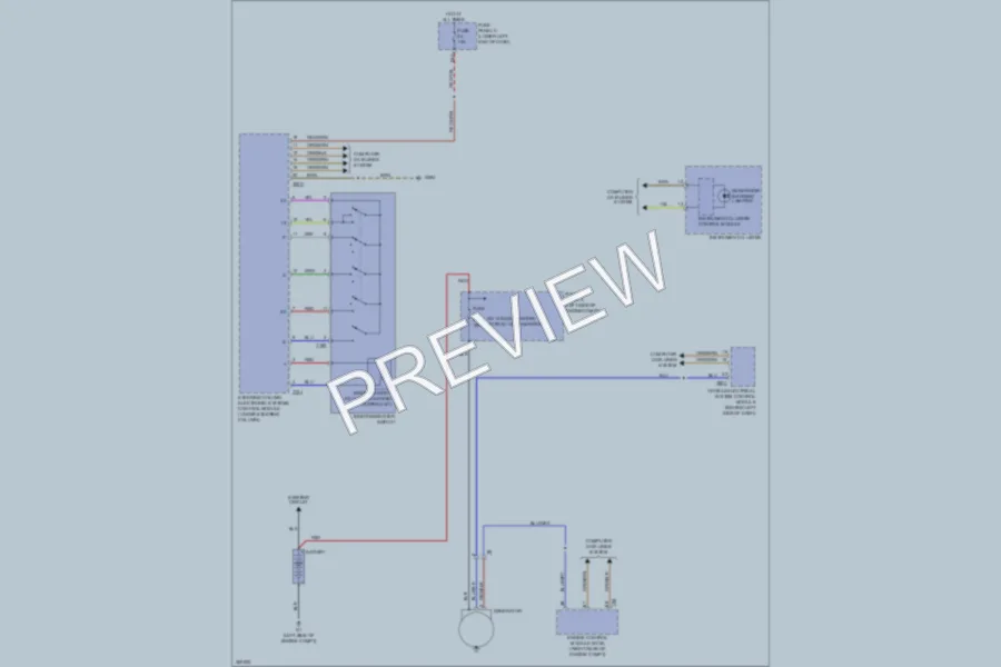 2011 Volkswagen Tiguan Starting Charging wiring diagram preview