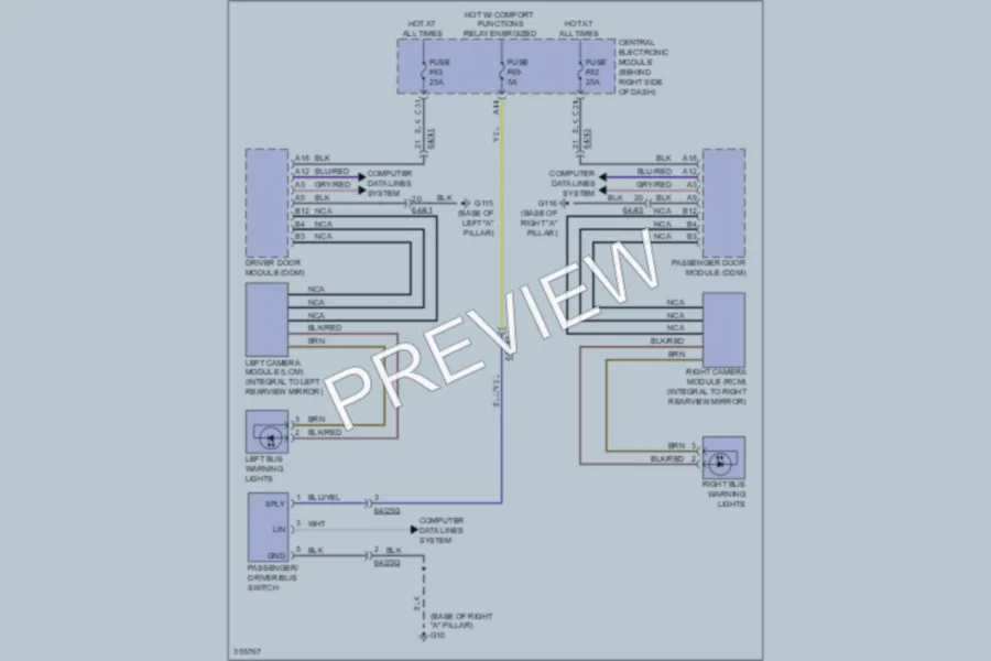 2011 Volvo S40 Navigation wiring diagram preview