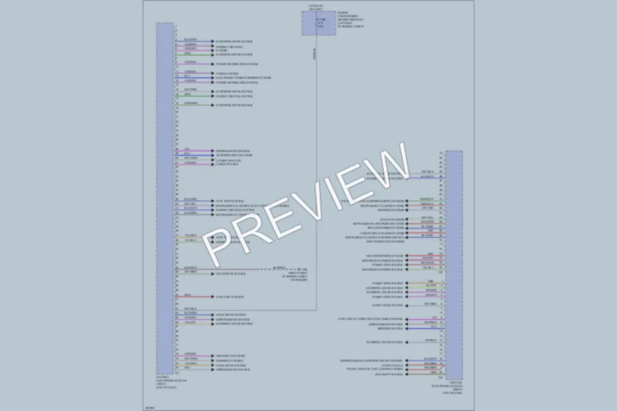 2011 Volvo S60 Body Control Modules wiring diagram preview