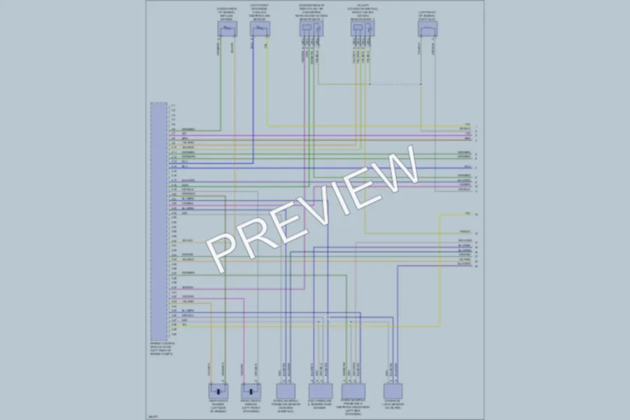 2011 Volvo XC60 Engine Performance wiring diagram preview