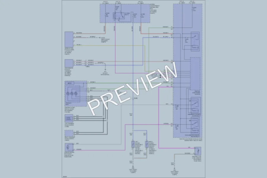 2011 Volvo XC60 Wiper Washer wiring diagram preview