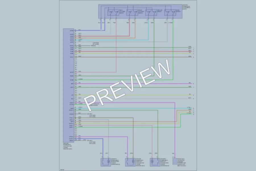 2012 Acura MDX Memory Systems wiring diagram preview