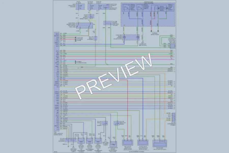 2012 Acura MDX Transmission wiring diagram preview