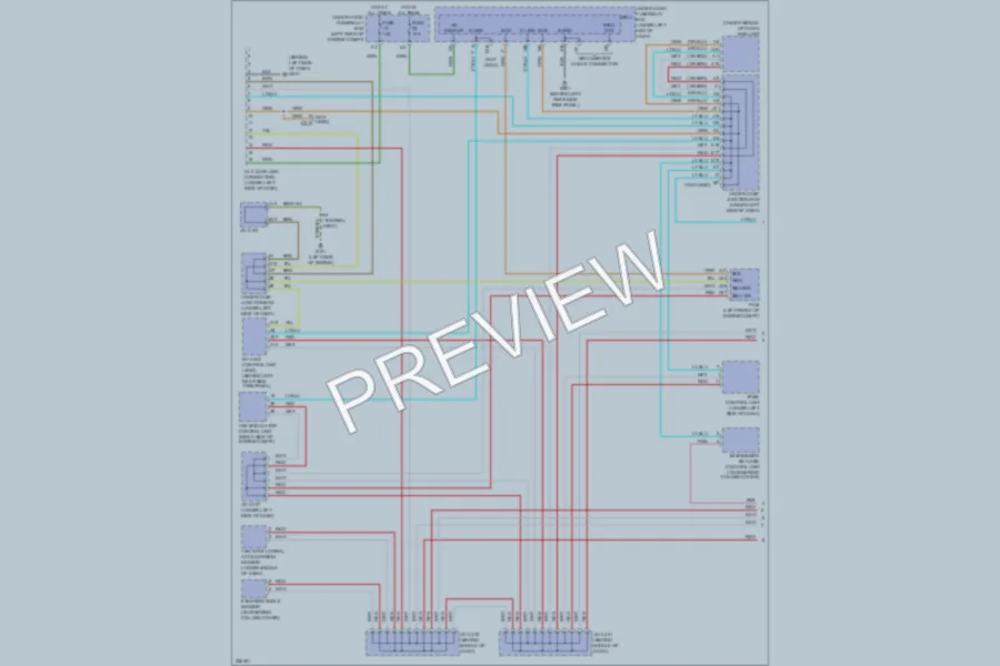 2012 Acura RDX Computer Data Lines wiring diagram preview