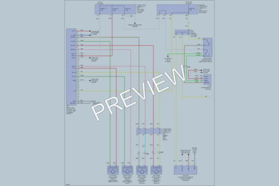 2012 Acura RL Anti Lock Brakes wiring diagram preview
