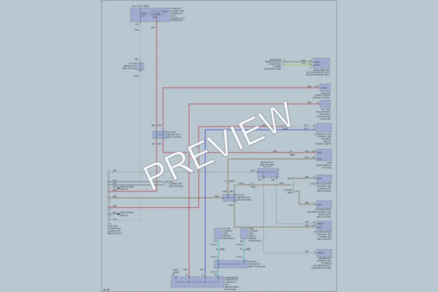 2012 Acura RL Computer Data Lines wiring diagram preview