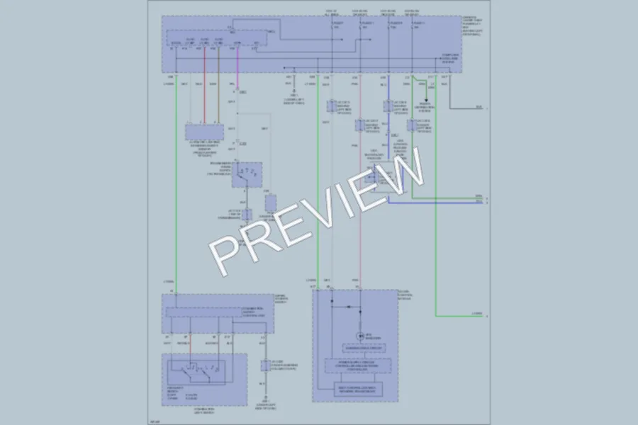 2012 Acura RL Headlights wiring diagram preview