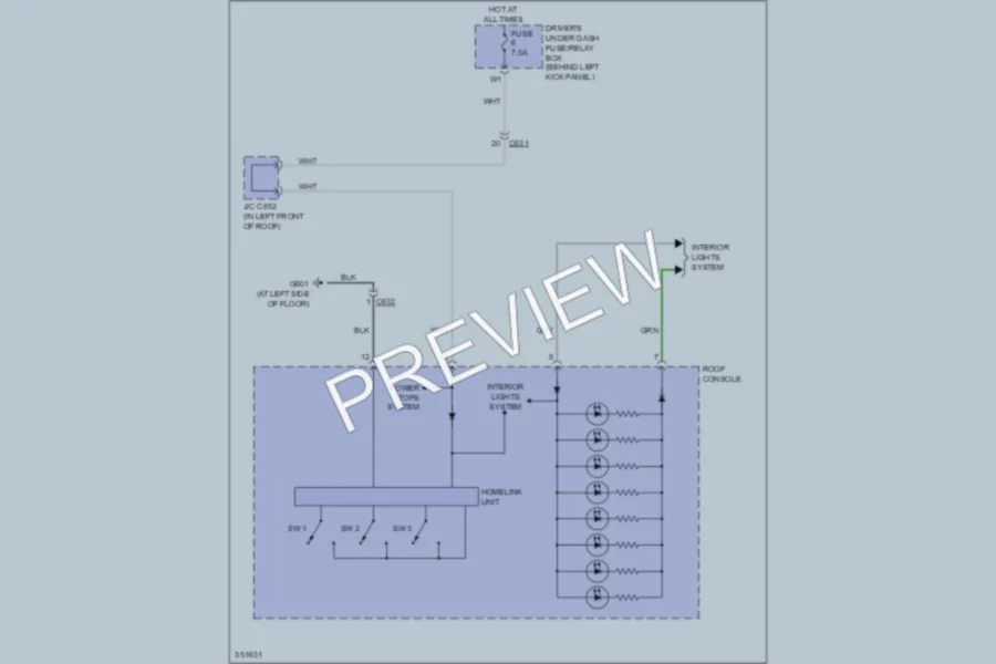 2012 Acura RL Navigation wiring diagram preview