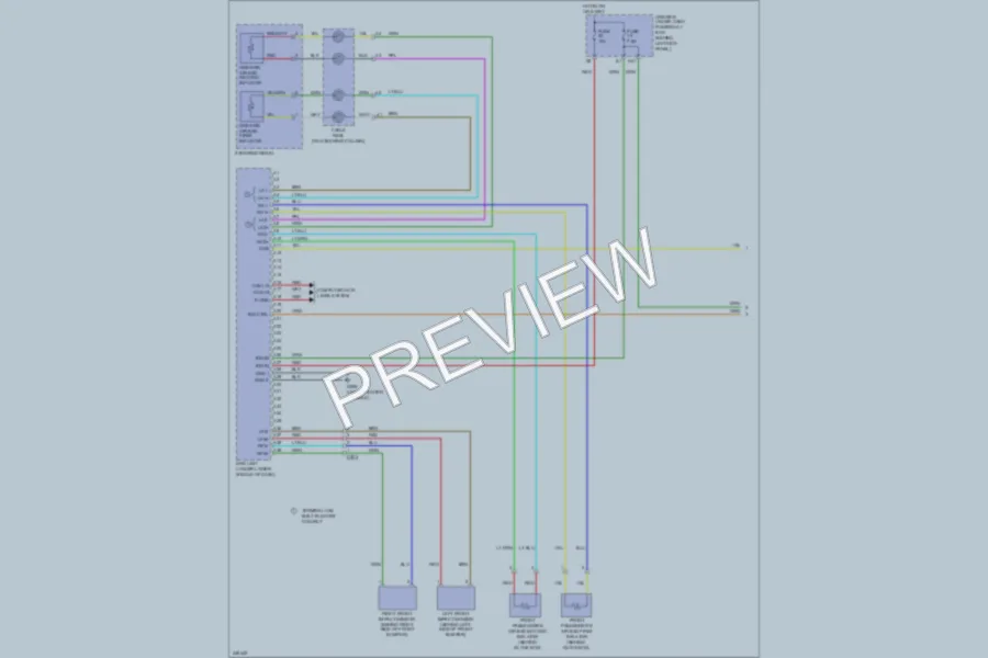2012 Acura RL Supplemental Restraints wiring diagram preview