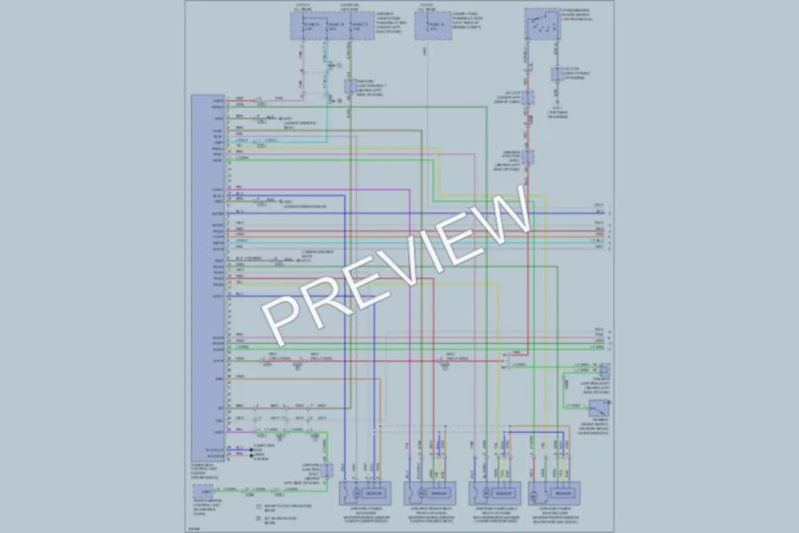 2012 Acura TL Memory Systems wiring diagram preview