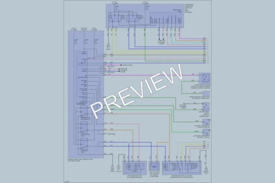 2012 Acura ZDX Anti Theft wiring diagram preview