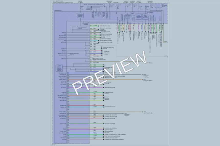 2012 Acura ZDX Body Control Modules wiring diagram preview
