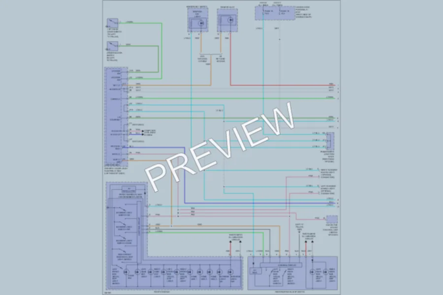 2012 Acura ZDX Interior Lights wiring diagram preview