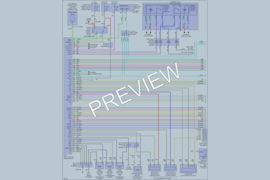 2012 Acura ZDX Transmission wiring diagram preview