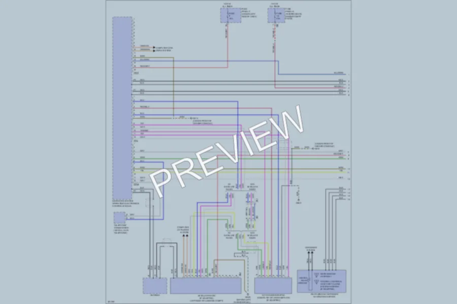 2012 Audi A3 Navigation wiring diagram preview