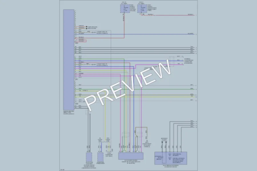 2012 Audi A3 Radio wiring diagram preview