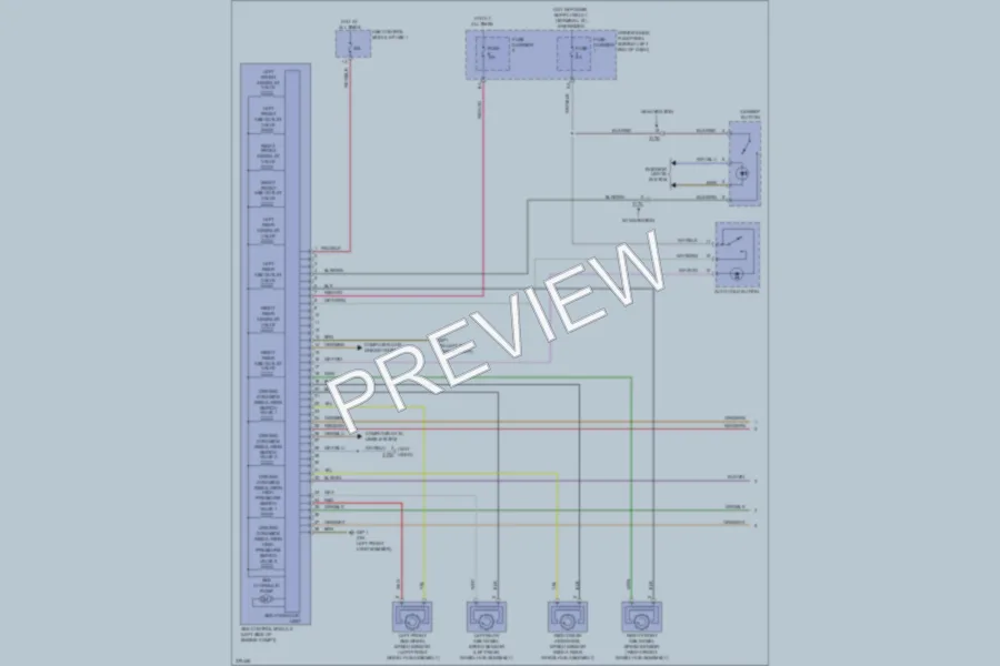 2012 Audi A4 Anti Lock Brakes wiring diagram preview