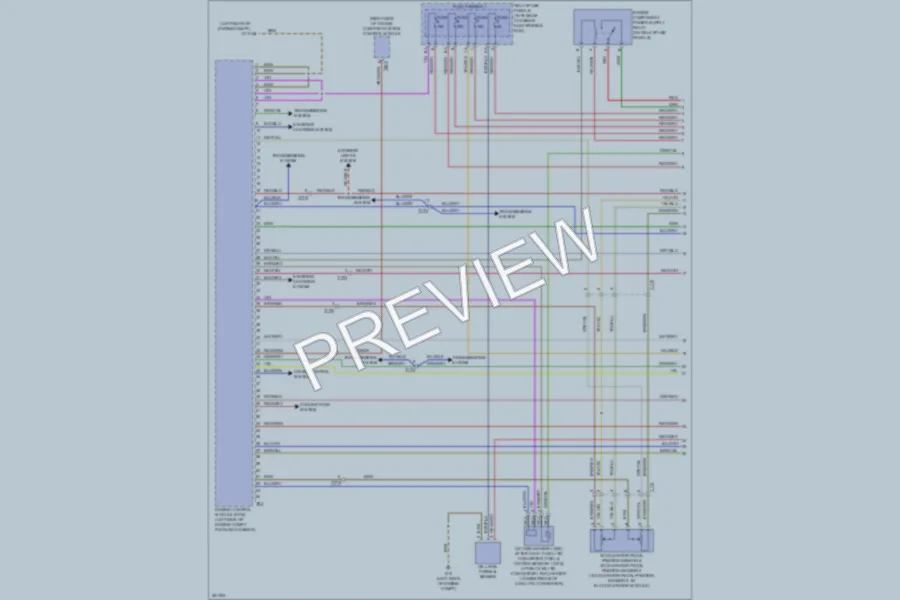2012 Audi A4 Engine Performance wiring diagram preview