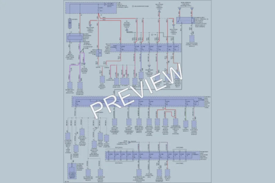 2012 Audi A4 Power Distribution wiring diagram preview