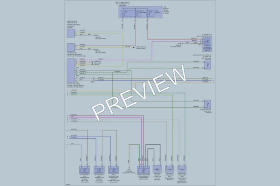 2012 Audi A5 Air Conditioning wiring diagram preview