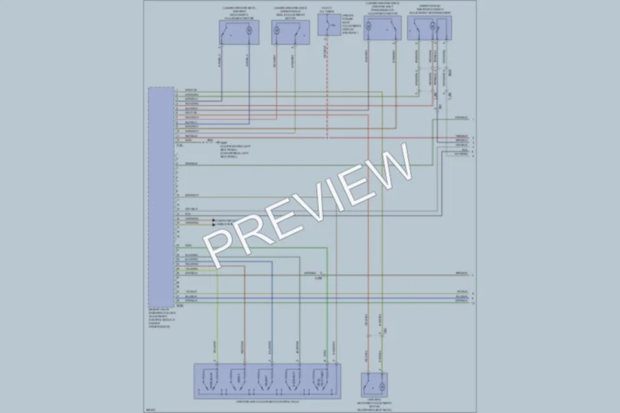 2012 Audi A5 Memory Systems wiring diagram preview