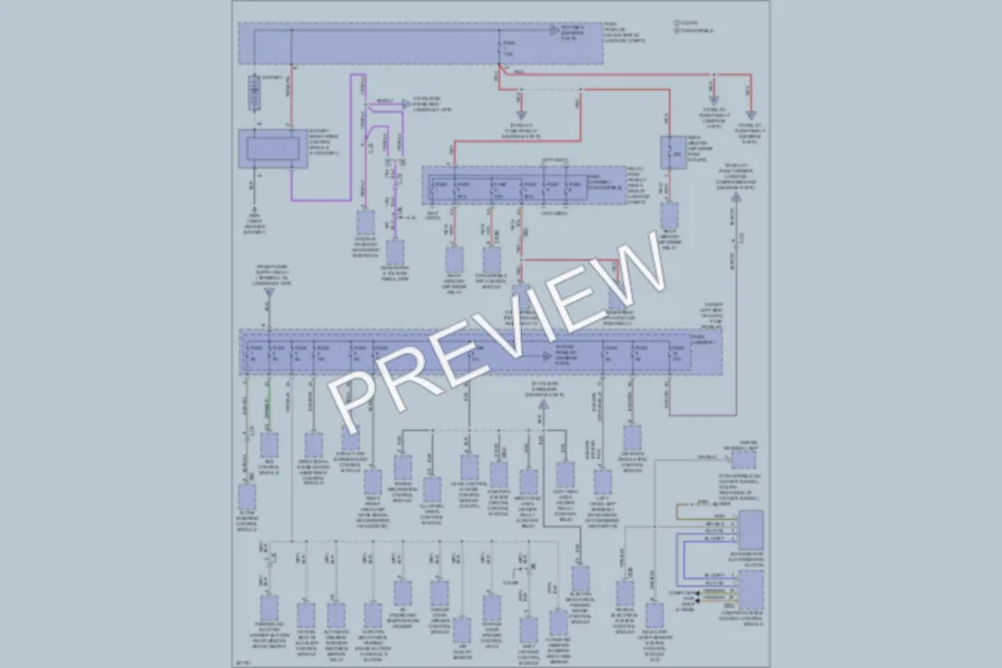 2012 Audi A5 Power Distribution wiring diagram preview