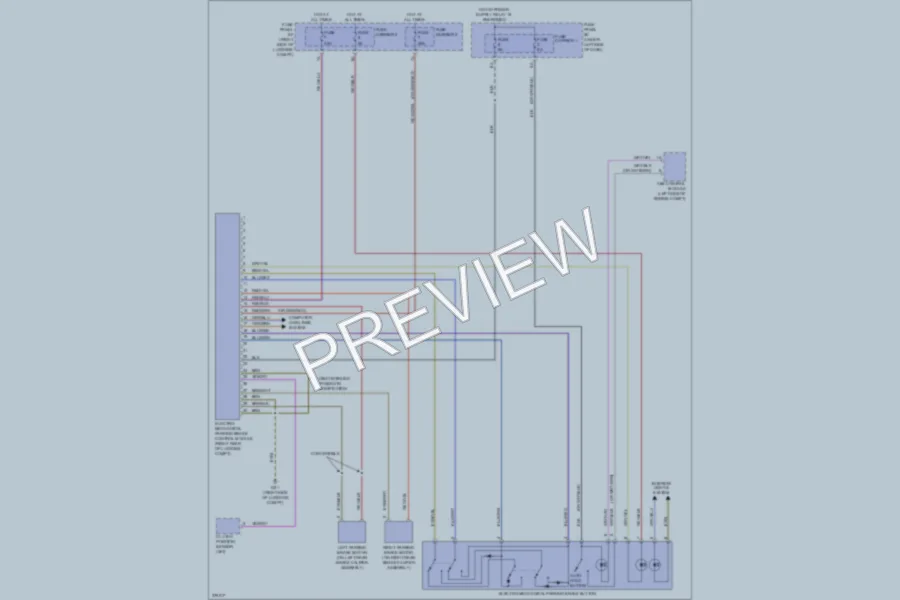 2012 Audi A5 Shift Interlock wiring diagram preview