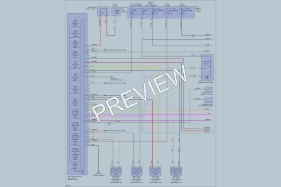2012 Audi A6 Anti Lock Brakes wiring diagram preview