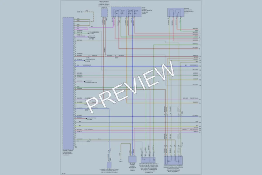2012 Audi A6 Engine Performance wiring diagram preview