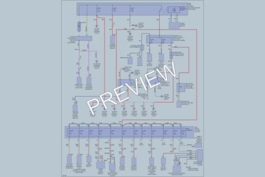 2012 Audi A7 Power Distribution wiring diagram preview