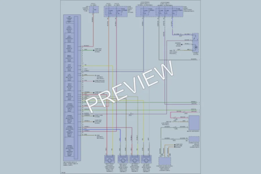 2012 Audi A8 Anti Lock Brakes wiring diagram preview