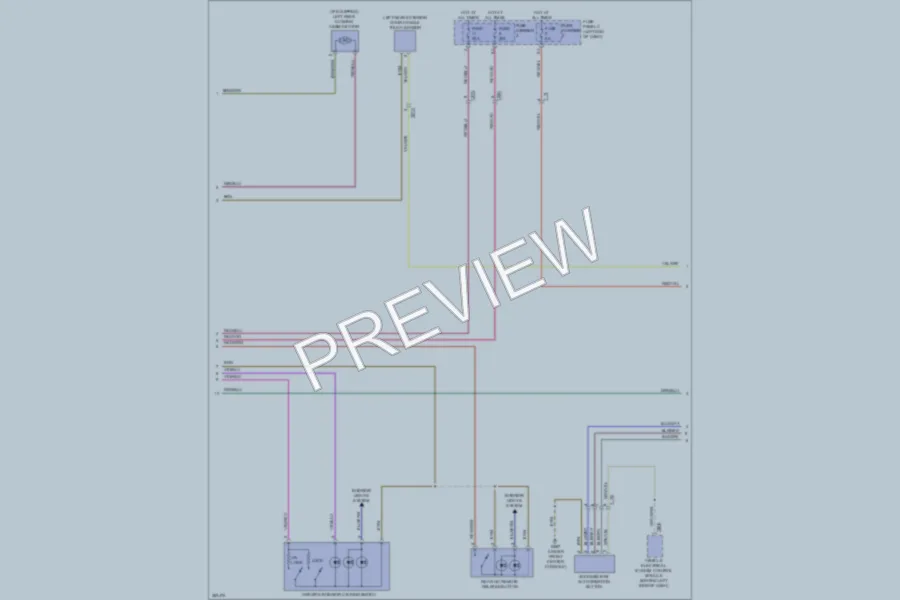 2012 Audi A8 Anti Theft wiring diagram preview