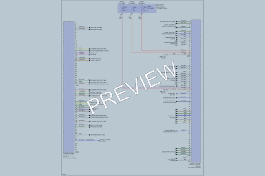2012 Audi Q5 Body Control Modules wiring diagram preview