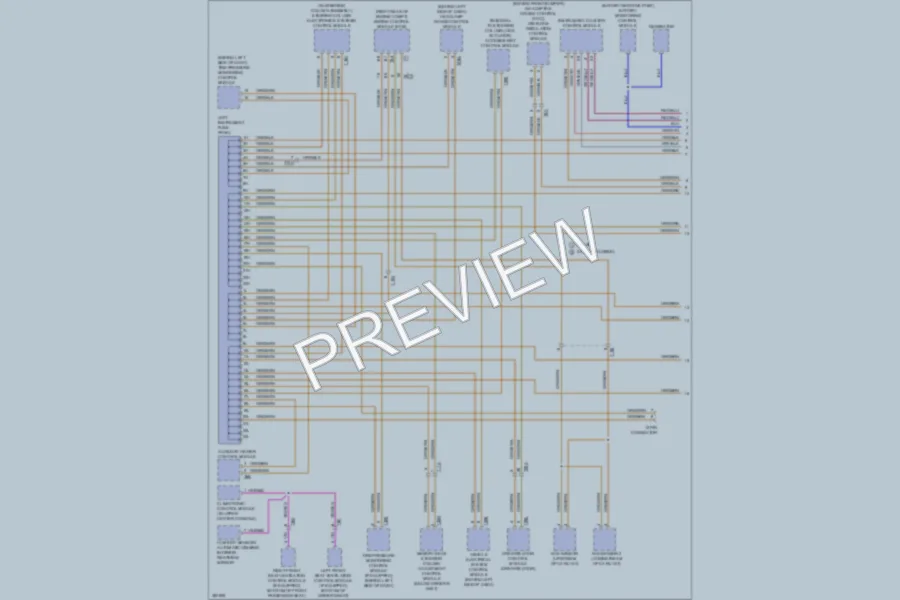 2012 Audi Q7 Computer Data Lines wiring diagram preview