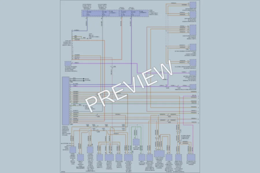 2012 Audi S4 Computer Data Lines wiring diagram preview