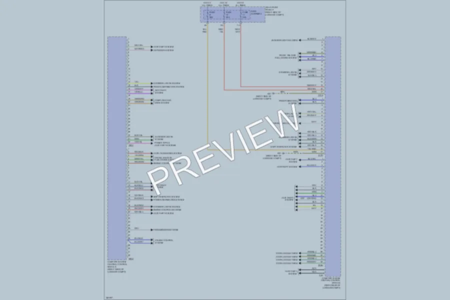 2012 Audi S5 Body Control Modules wiring diagram preview