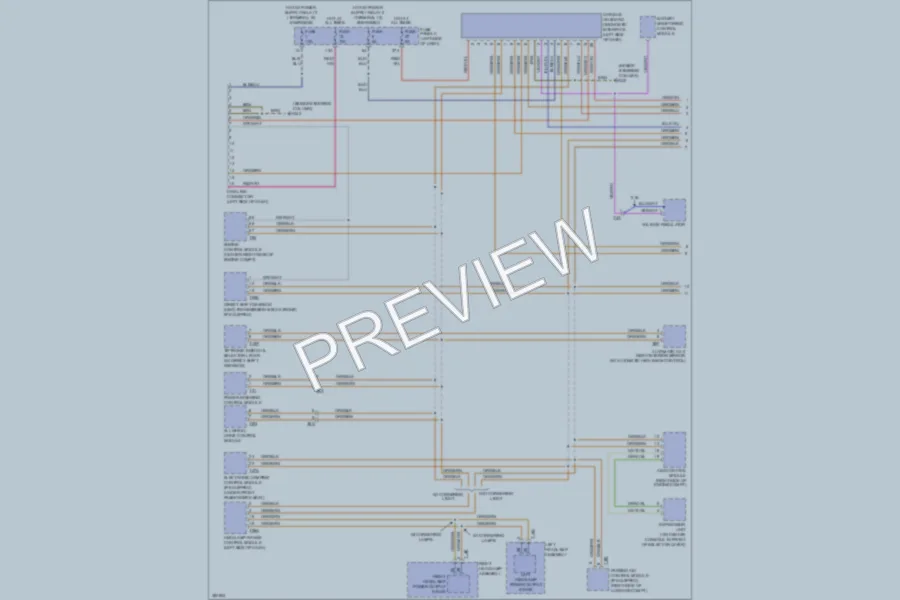 2012 Audi TT Computer Data Lines wiring diagram preview