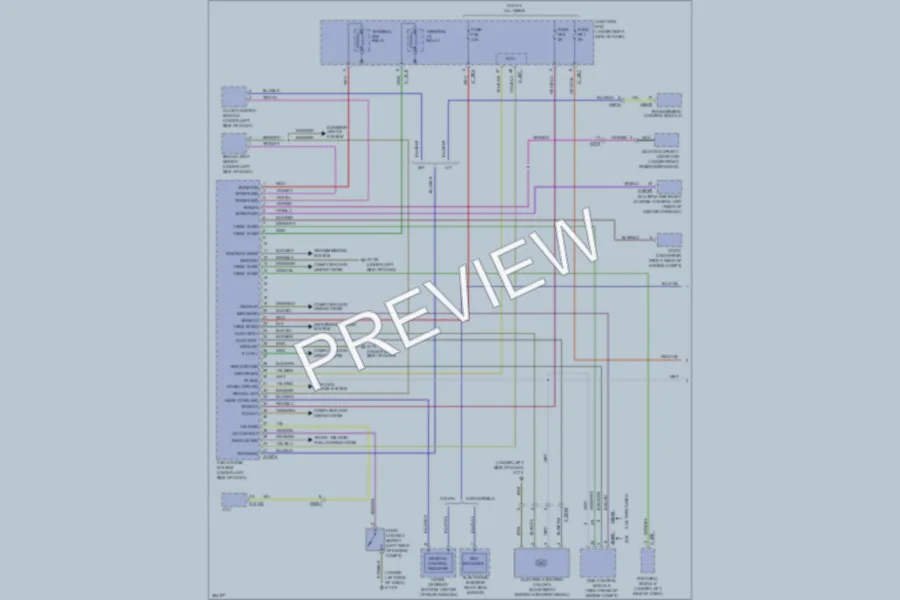2012 BMW 135i Anti Theft wiring diagram preview