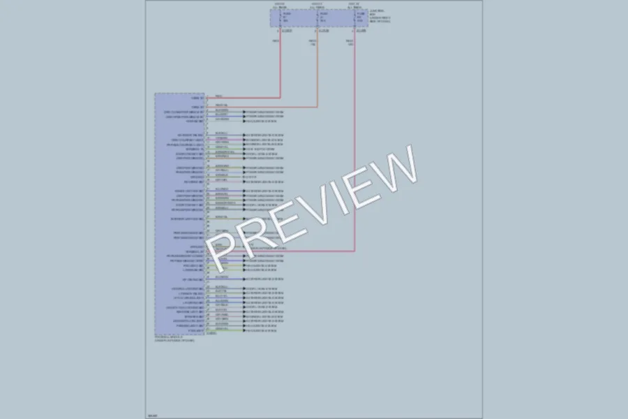 2012 BMW 135i Body Control Modules wiring diagram preview